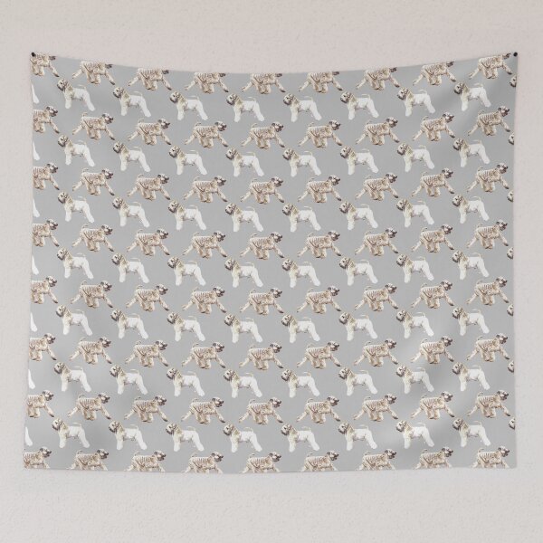 Item preview, Soft Coated Wheaten Terrier Repeat Pattern designed and sold by Amber Westwood.