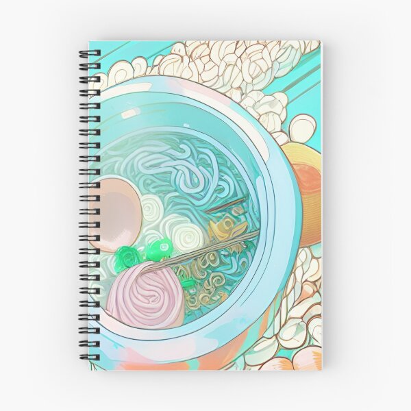 Item preview, Ramen Japanese Noodle Siup Bowl 90s Nostalgia Retro Vaporwave Fantasy Futuristic Retro Landscape Illustration designed and sold by S Y N T H R E A L M.