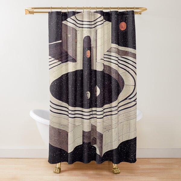 Temple of Mars Shower Curtain