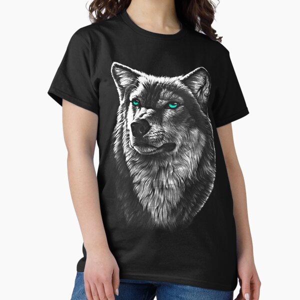 Item preview, Wolf face designed and sold by HEARTBEATS.
