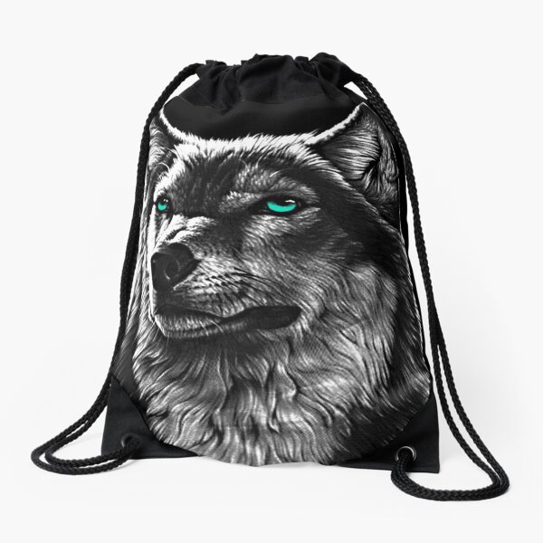Item preview, Wolf face designed and sold by HEARTBEATS.