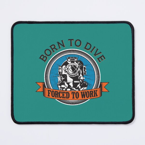 Item preview, Born To Dive designed and sold by Artistic Prints.