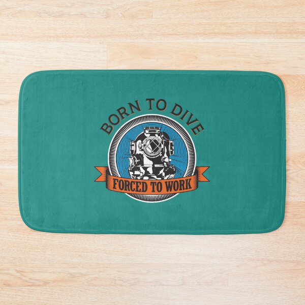Item preview, Born To Dive  designed and sold by Artistic Prints.