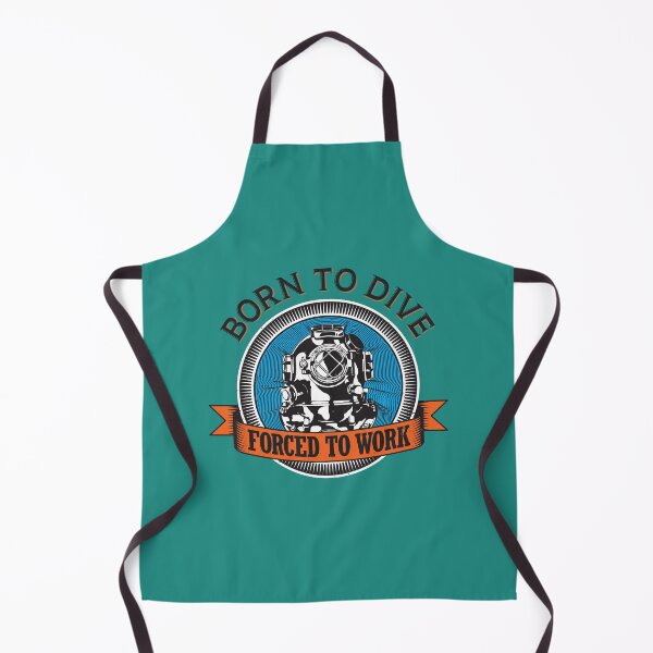 Item preview, Born To Dive  designed and sold by Artistic Prints.