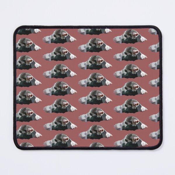 Item preview, M is for Mole, Mole Illustration – Cute Burrowing Mammal Wildlife Art designed and sold by PrettylittlepastelUk.
