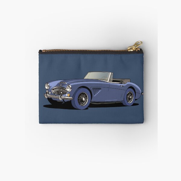 Item preview, Austin-Healey British sports car in blue designed and sold by Webazoot Industries - Car Art.
