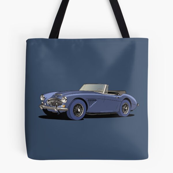 Item preview, Austin-Healey British sports car in blue designed and sold by Webazoot Industries - Car Art.