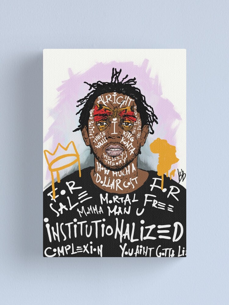 Alternate view of Kendrick Lamar Canvas Print