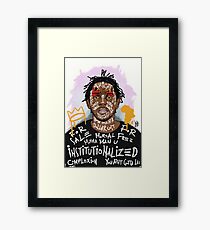 Kendrick Lamar Framed Print