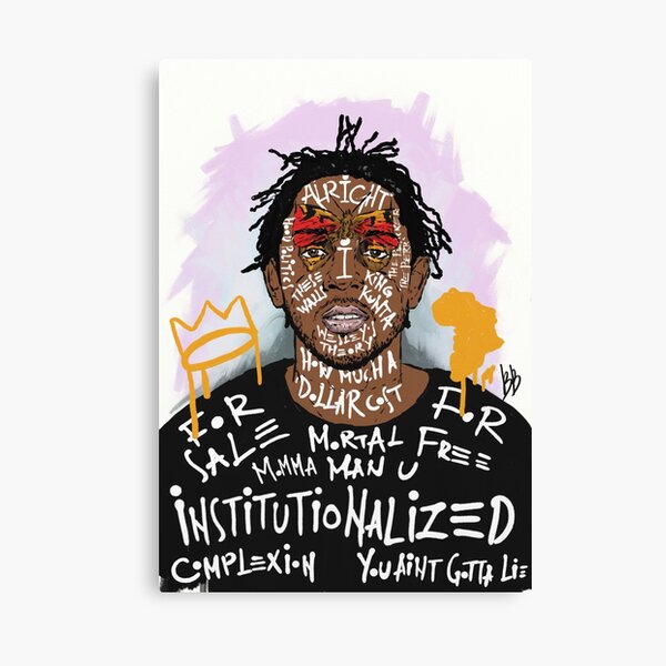 Kendrick Lamar Canvas Print