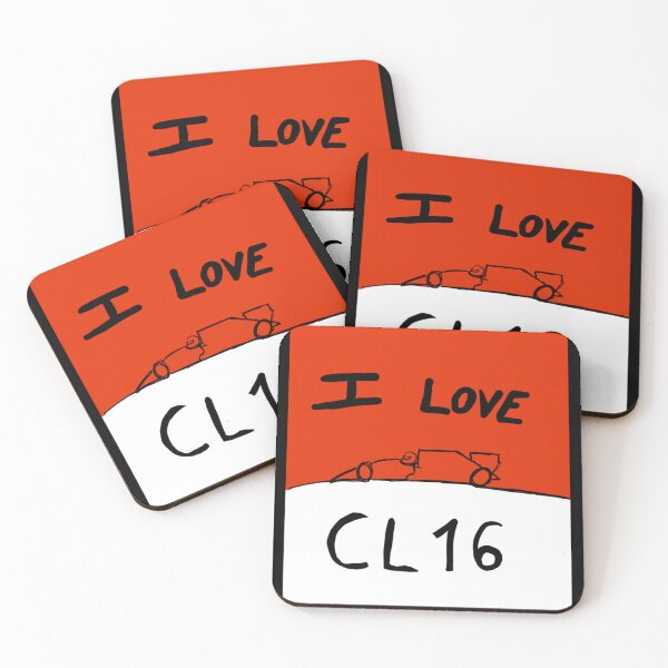 Item preview, Charles Leclerc Drawing i love cl16 designed and sold by CAMERONSTERLING.