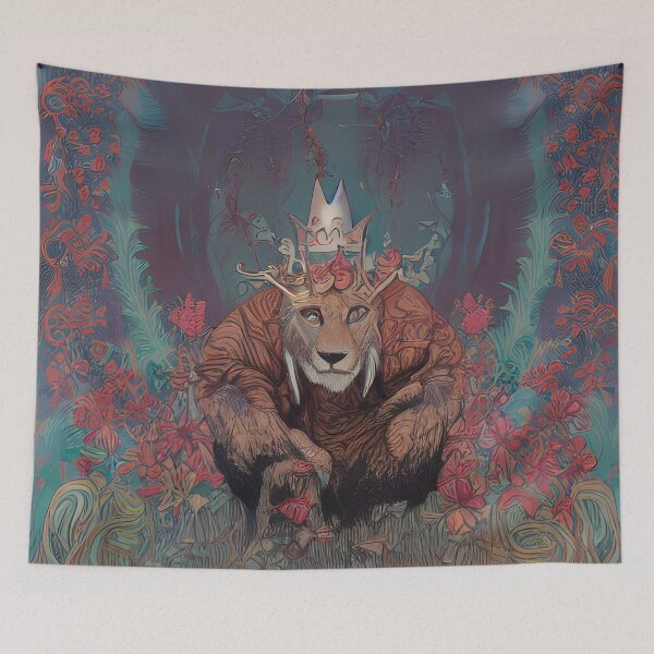 Item preview, King of the Jungle designed and sold by AbstractlyArt.