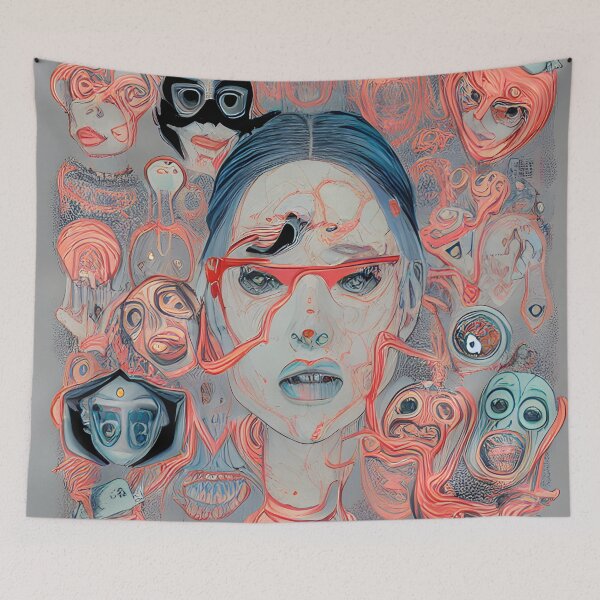 Item preview, Voices In My Head designed and sold by AbstractlyArt.