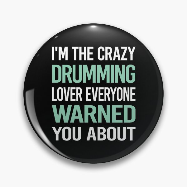Item preview, Crazy Lover Drumming Drummer Drum Drums designed and sold by BimBamFrank.