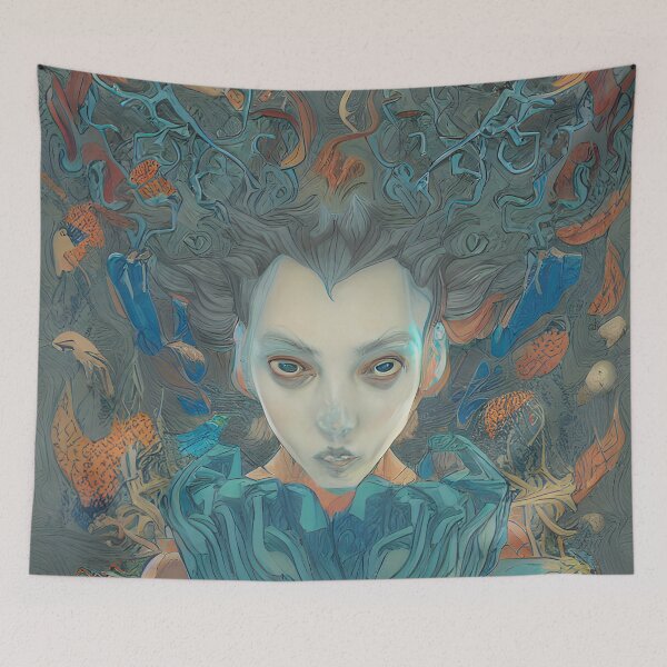 Item preview, Keeper of the Sea designed and sold by AbstractlyArt.