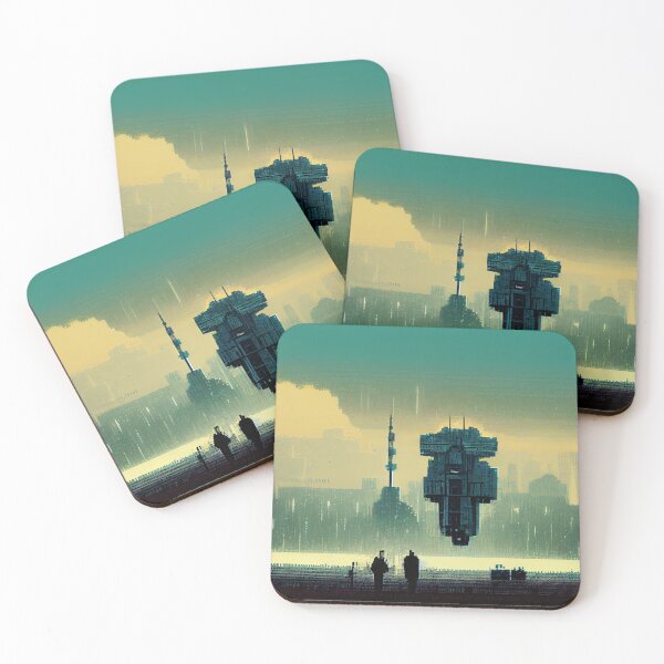 Item preview, 8bit Blade Runner scenery designed and sold by Tikipukapuka.