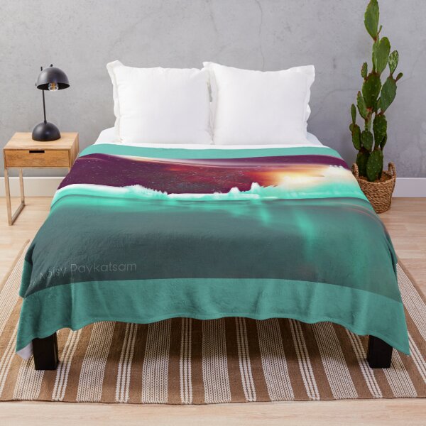 Item preview, Polar landscape at night designed and sold by PanthersDream.