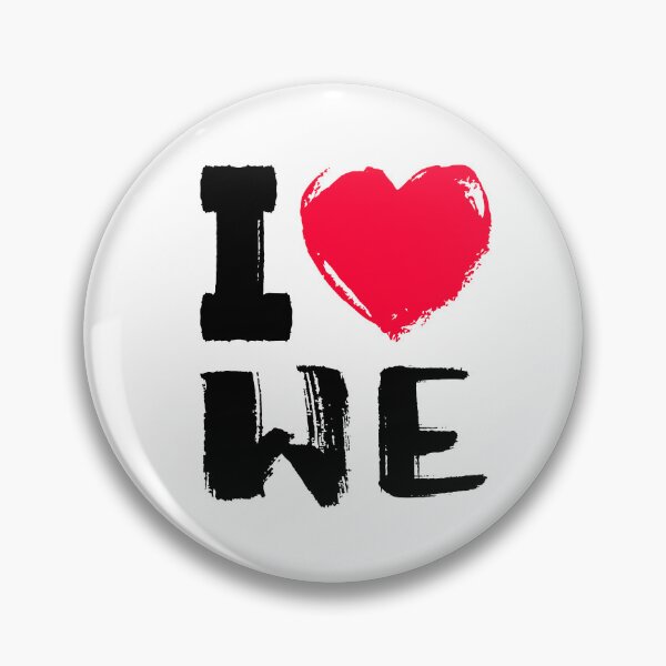 Item preview, I LOVE WE designed and sold by fullyballed.