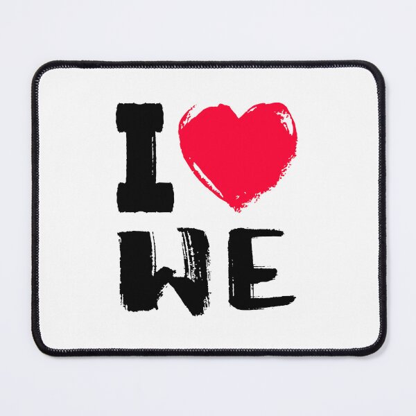 Item preview, I LOVE WE designed and sold by fullyballed.