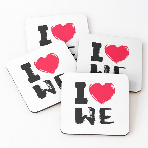 Item preview, I LOVE WE designed and sold by fullyballed.