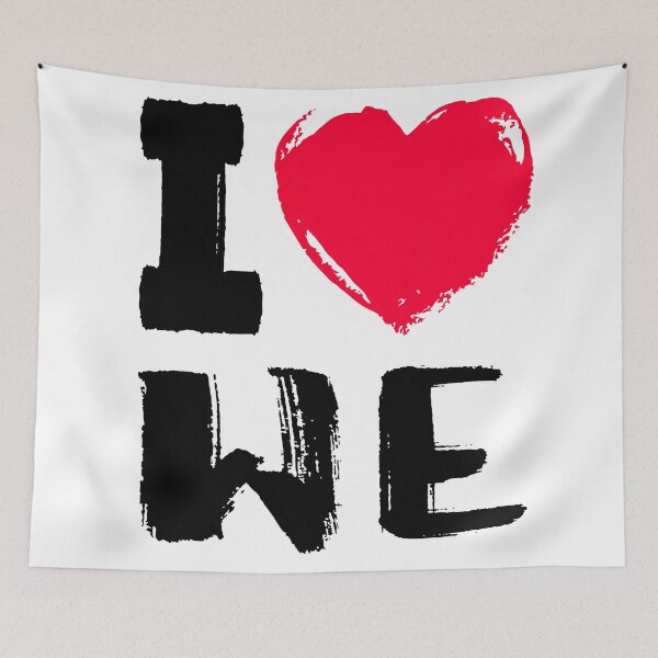 Item preview, I LOVE WE designed and sold by fullyballed.