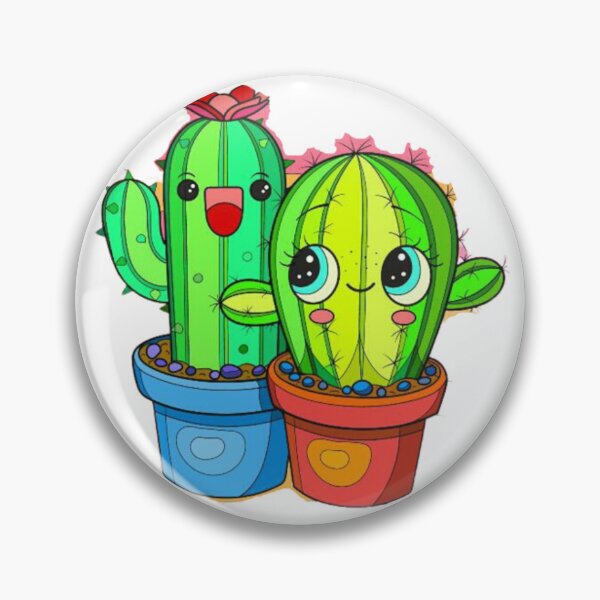 Item preview, Cute cactis couple designed and sold by RandaMay.