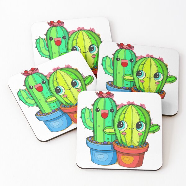 Item preview, Cute cactis couple designed and sold by RandaMay.