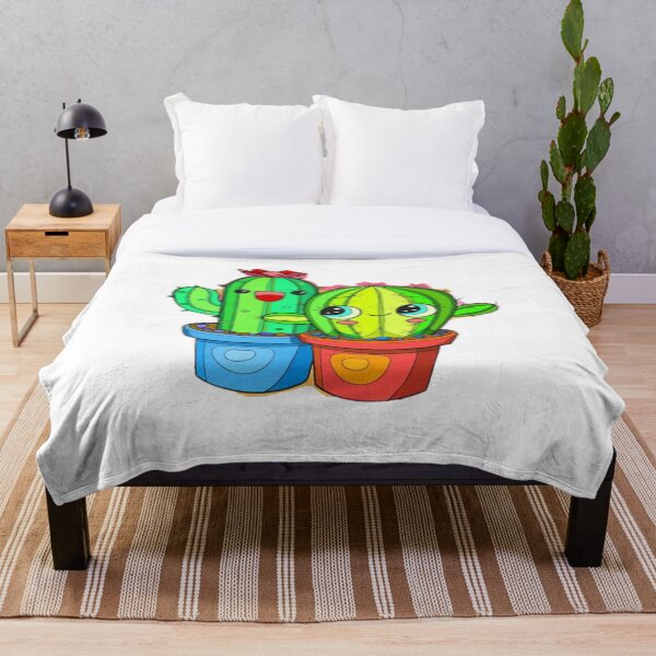 Aperçu de l'œuvre Joli couple de cactus créée et vendue par RandaMay.