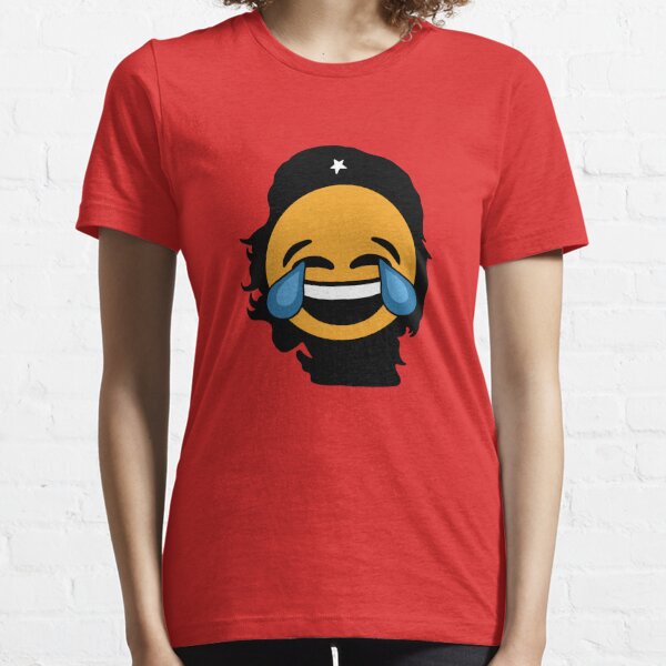 Crying Laughing Cursed Emoji - Emoji - T-Shirt