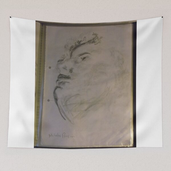 Item preview, Copy: Male head/Poussain -(300717)- Pencil: Graphite stick designed and sold by paulramnora.