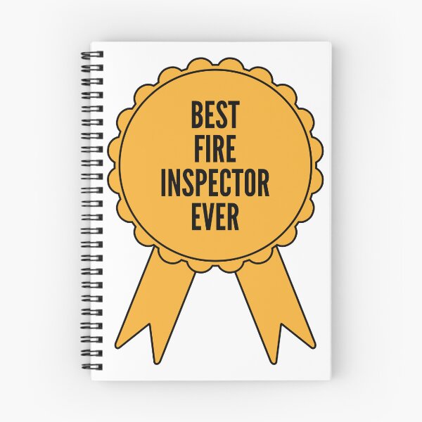 Item preview, Best Fire inspector Ever Gold Medal Achievement designed and sold by SVPOD.
