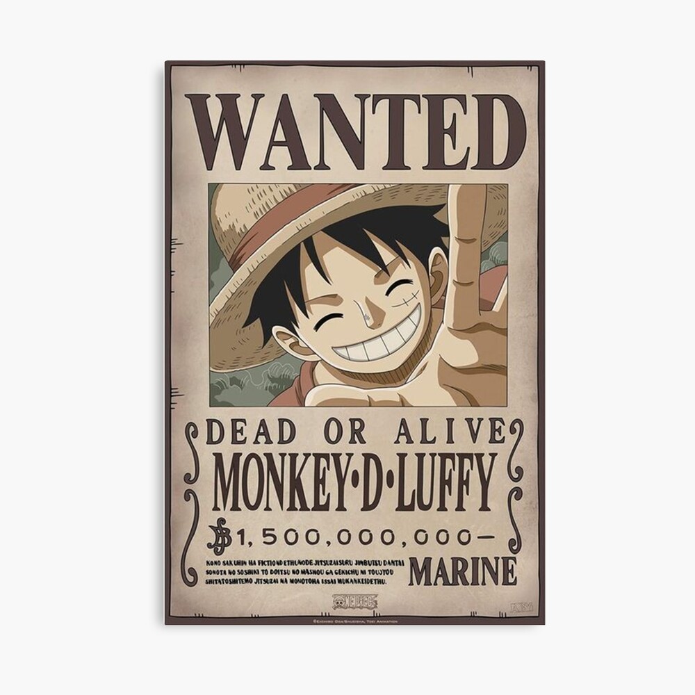 Luffy equipment 5 Wanted Poster by lolog5