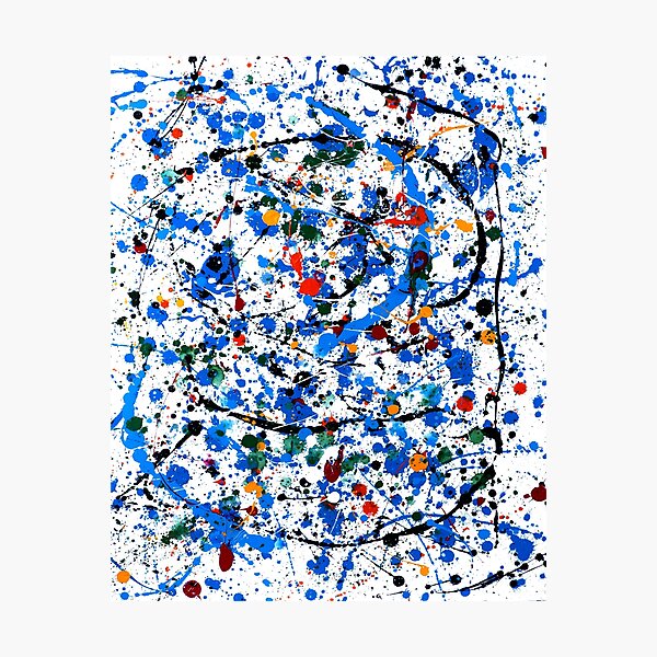 Blue #22 Photographic Print