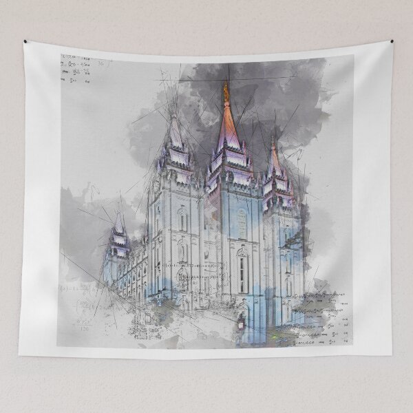 Item preview, Salt Lake City, Temple designed and sold by Brandon Batie.