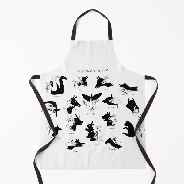 Item preview, Shadow Hand Puppet Animal Poster designed and sold by Old Soul Vintage .