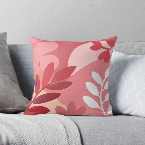 Field of Flowers Throw Pillow