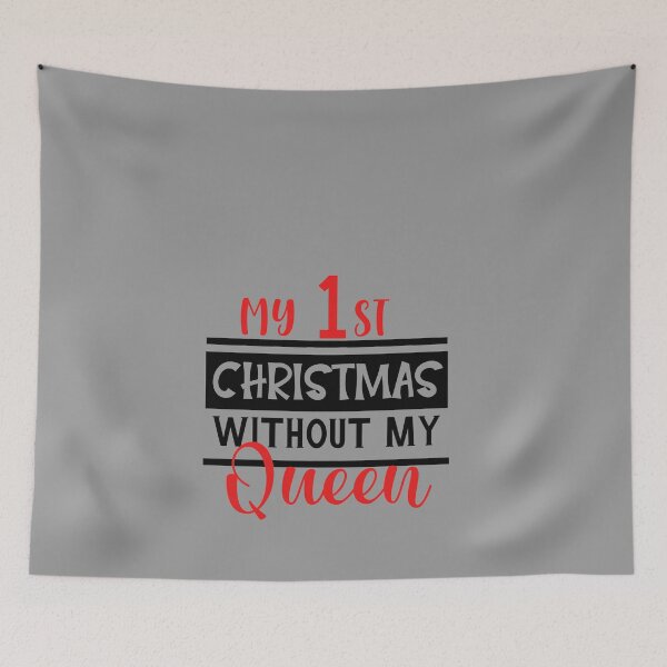 Item preview, Queen Elizabeth Alexandra Mary RIP, King Charles the III, HRH, My First Christmas without my Queen designed and sold by DiensDesign.