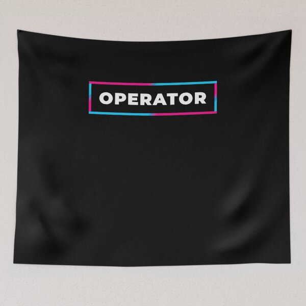 Item preview, Operator retro gradient frame designed and sold by SVPOD.