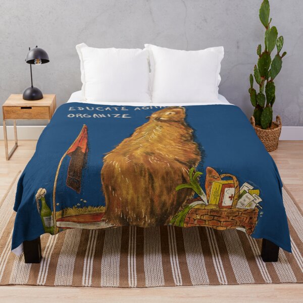 Item preview, Revolutionary capybara designed and sold by Loki Propagandart.