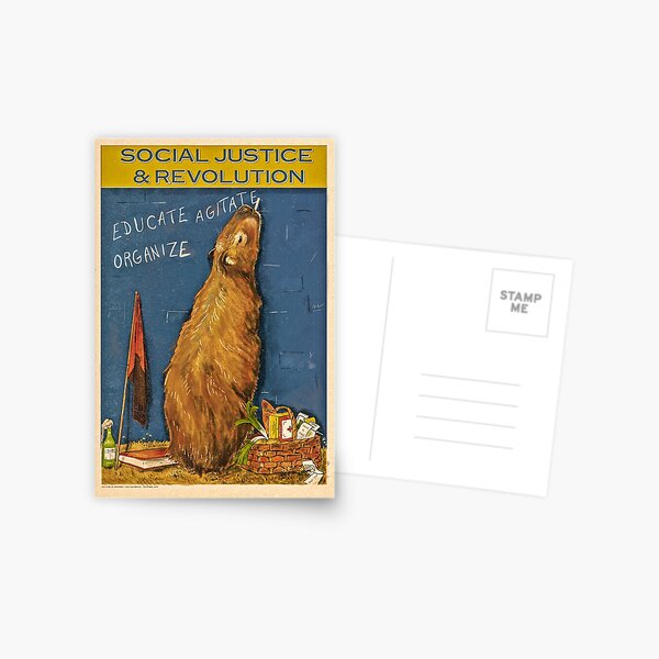Artikel-Vorschau von Revolutionäre Capybara, designt und verkauft von Loki Propagandart.