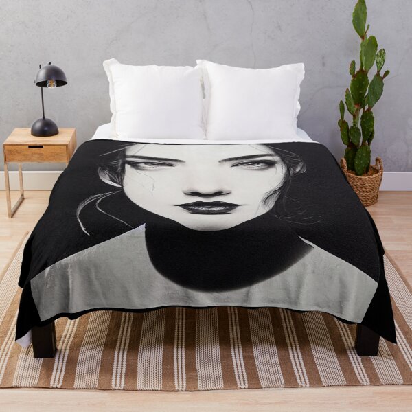 Item preview, Portait line drawing woman designed and sold by Mahkor.