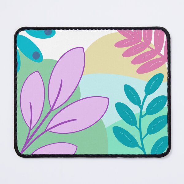 Flowers by the Sea Mouse Pad