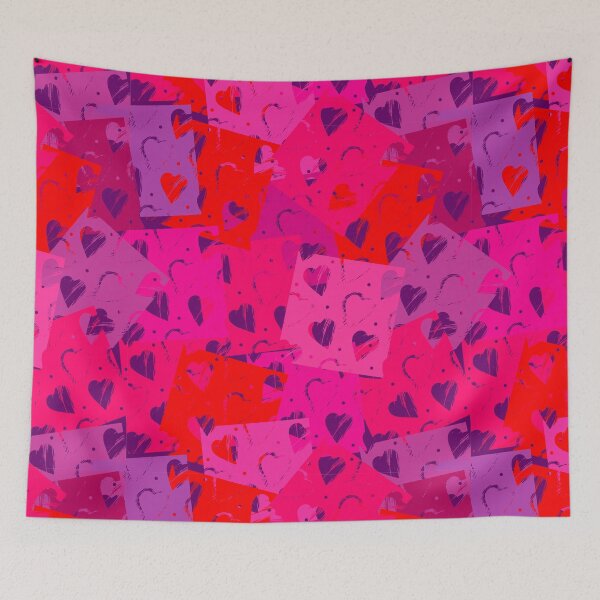 Item preview, Heart on squares designed and sold by Nata-V.