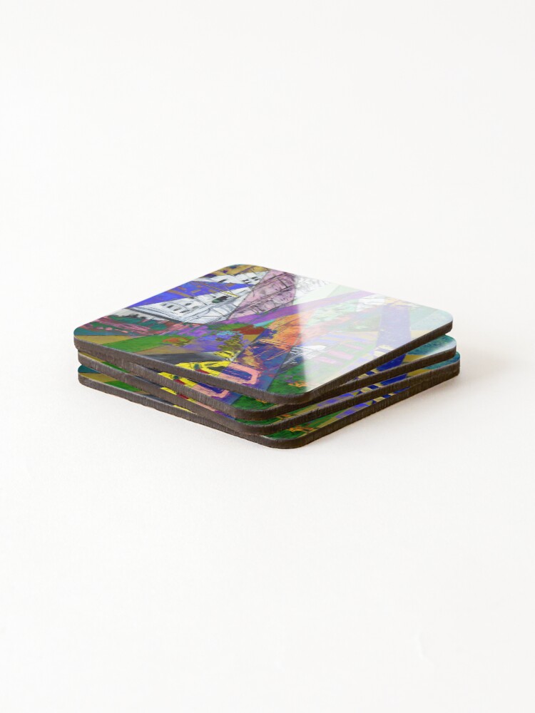 Thumbnail 4 of 5, Coasters (Set of 4), Rio Rays designed and sold by GeoNegron.