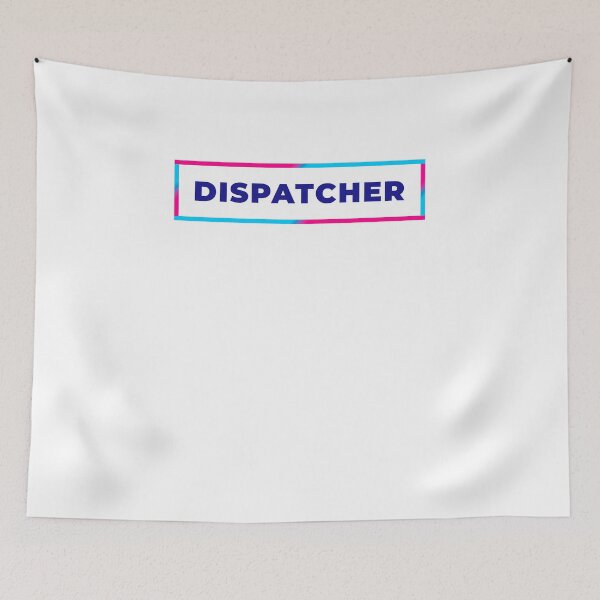Item preview, Dispatcher retro colorful frame designed and sold by SVPOD.