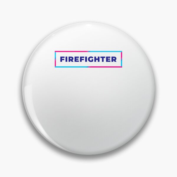 Item preview, Firefighter retro colorful frame designed and sold by SVPOD.