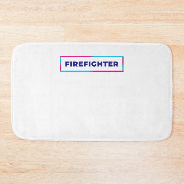 Item preview, Firefighter retro colorful frame designed and sold by SVPOD.