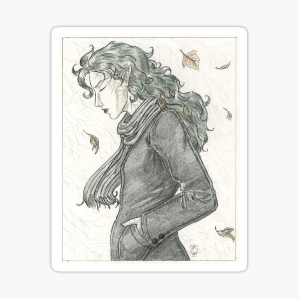 Autumn Dryad Sticker