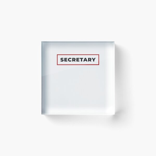 Item preview, Secretary with red frame designed and sold by SVPOD.