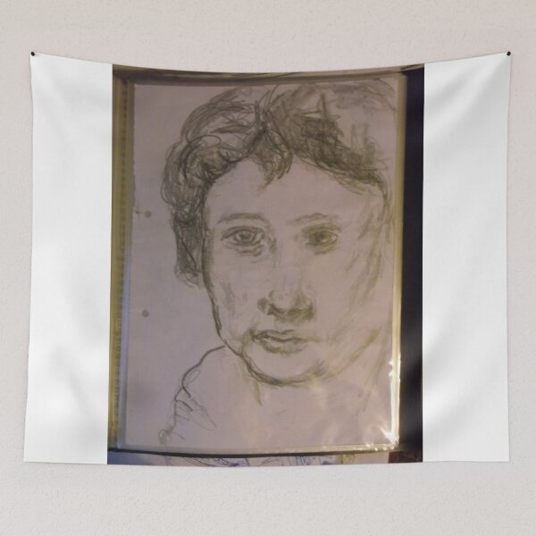 Item preview, Copy: Female head/Rembrandt -(300717)- Pencil: Graphite stick designed and sold by paulramnora.